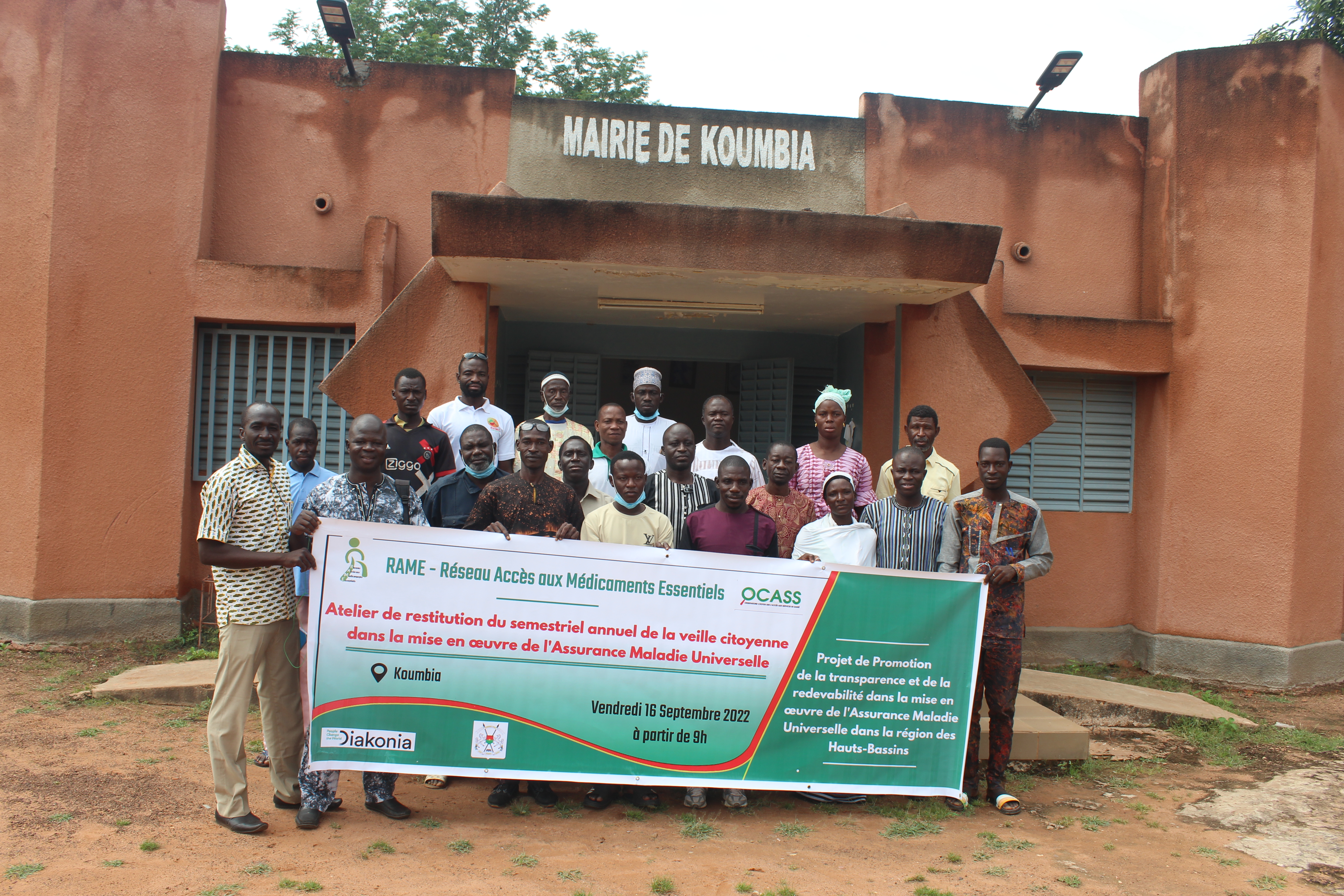 Photo de famille des participants